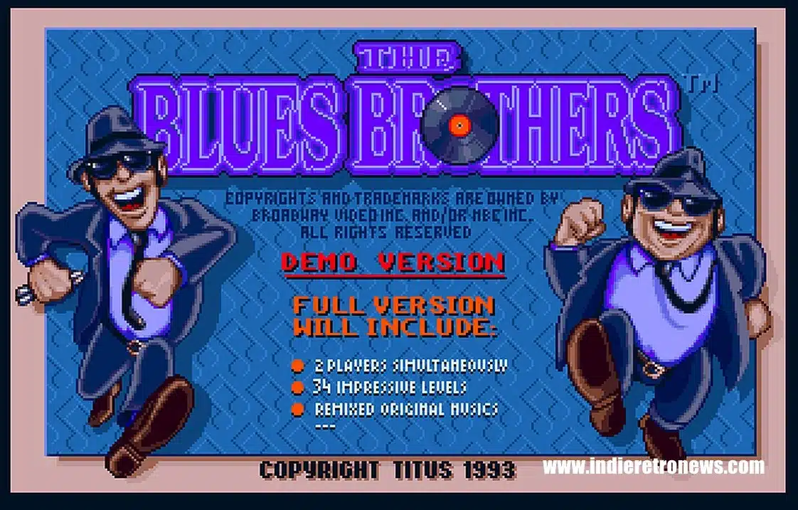 A Blues Brothers sequel that vanished in 1994 is 80 per cent of the way back onto the Amiga
