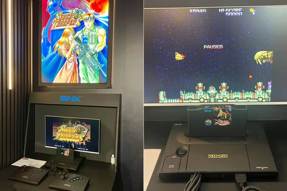 The Neo Geo AES+ finally worked at Tokyo Game Show, then Plaion delayed it a full year anyway