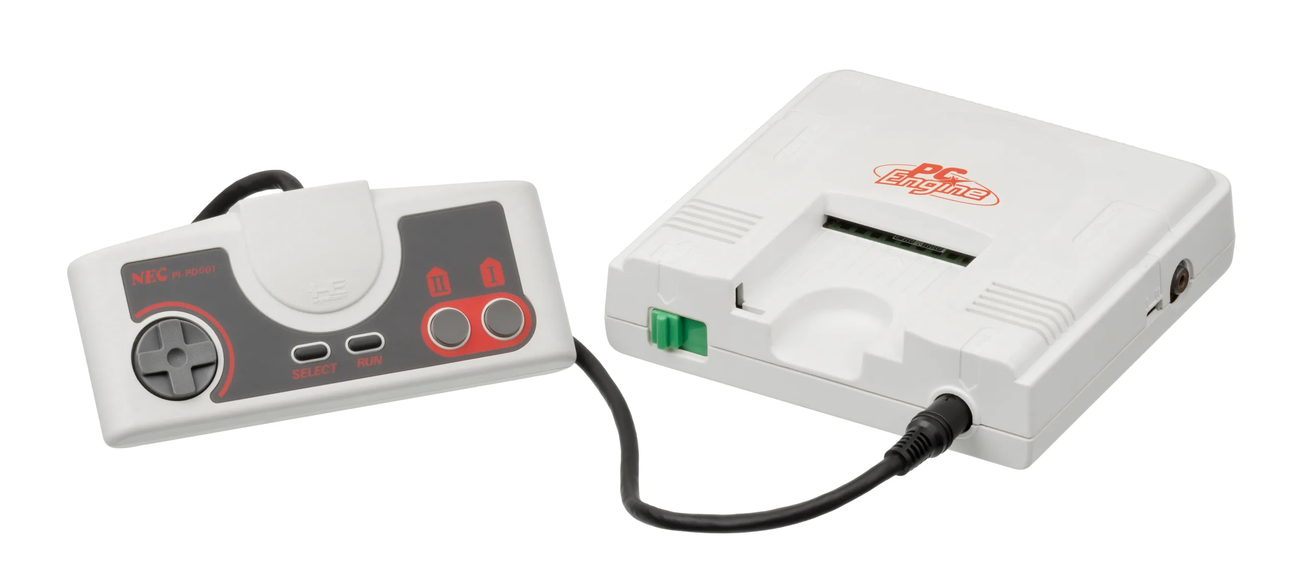 NEC PC Engine console with controller
