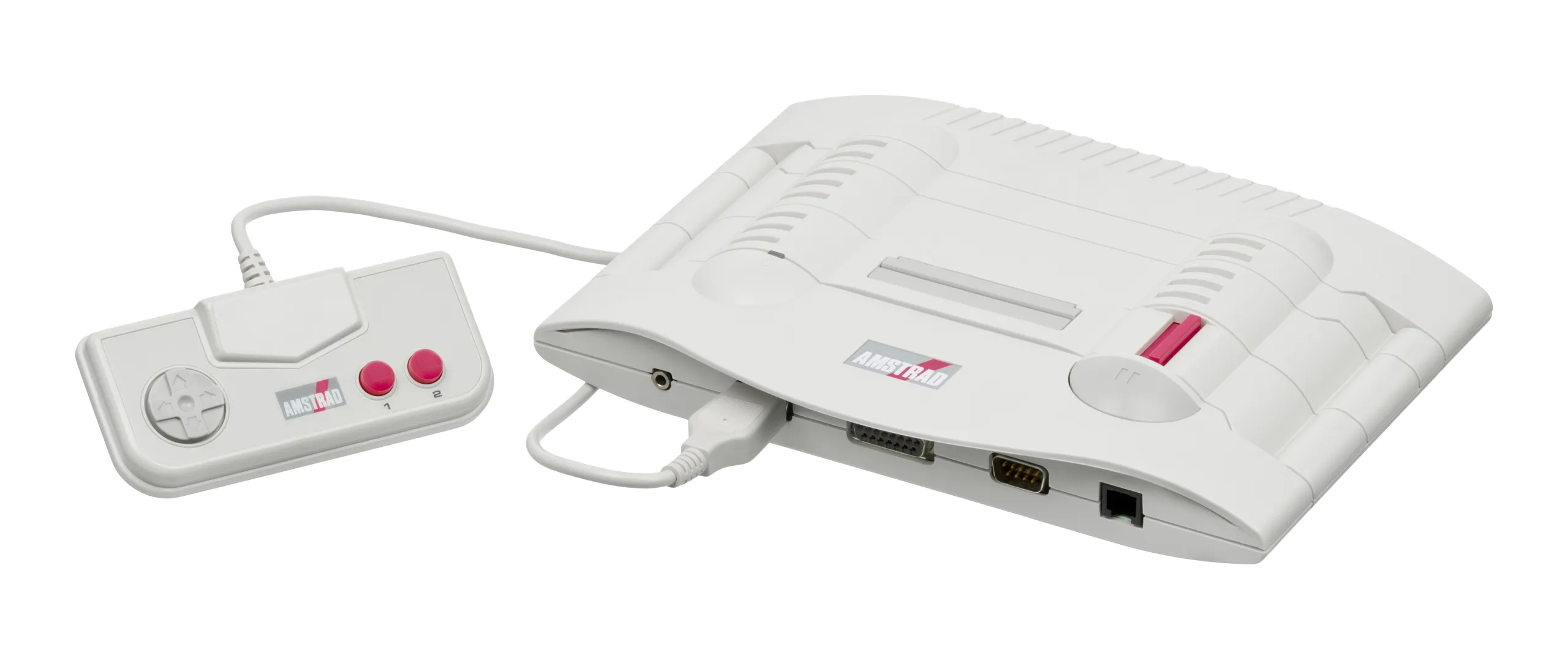 Amstrad GX4000 games console with its gamepad