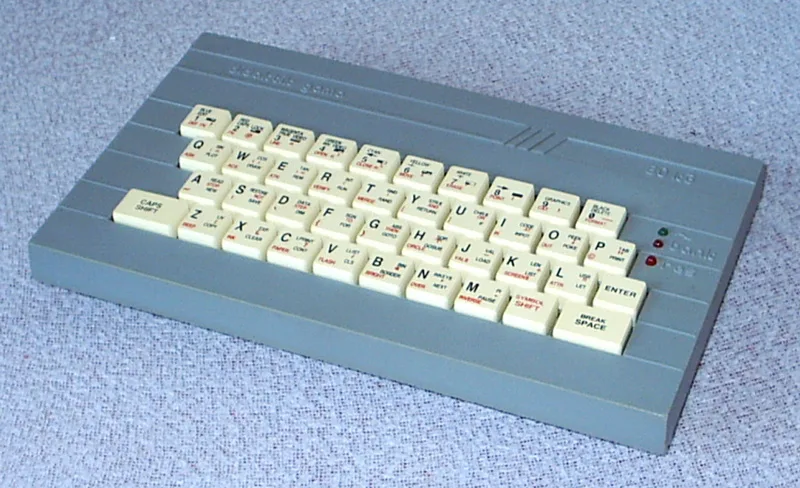 Didaktik Gama '89 home computer in its light grey case