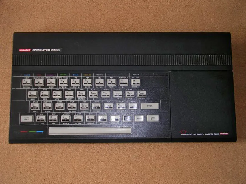 Unipolbrit Komputer 2086, the Polish-built version of the Timex Sinclair 2068