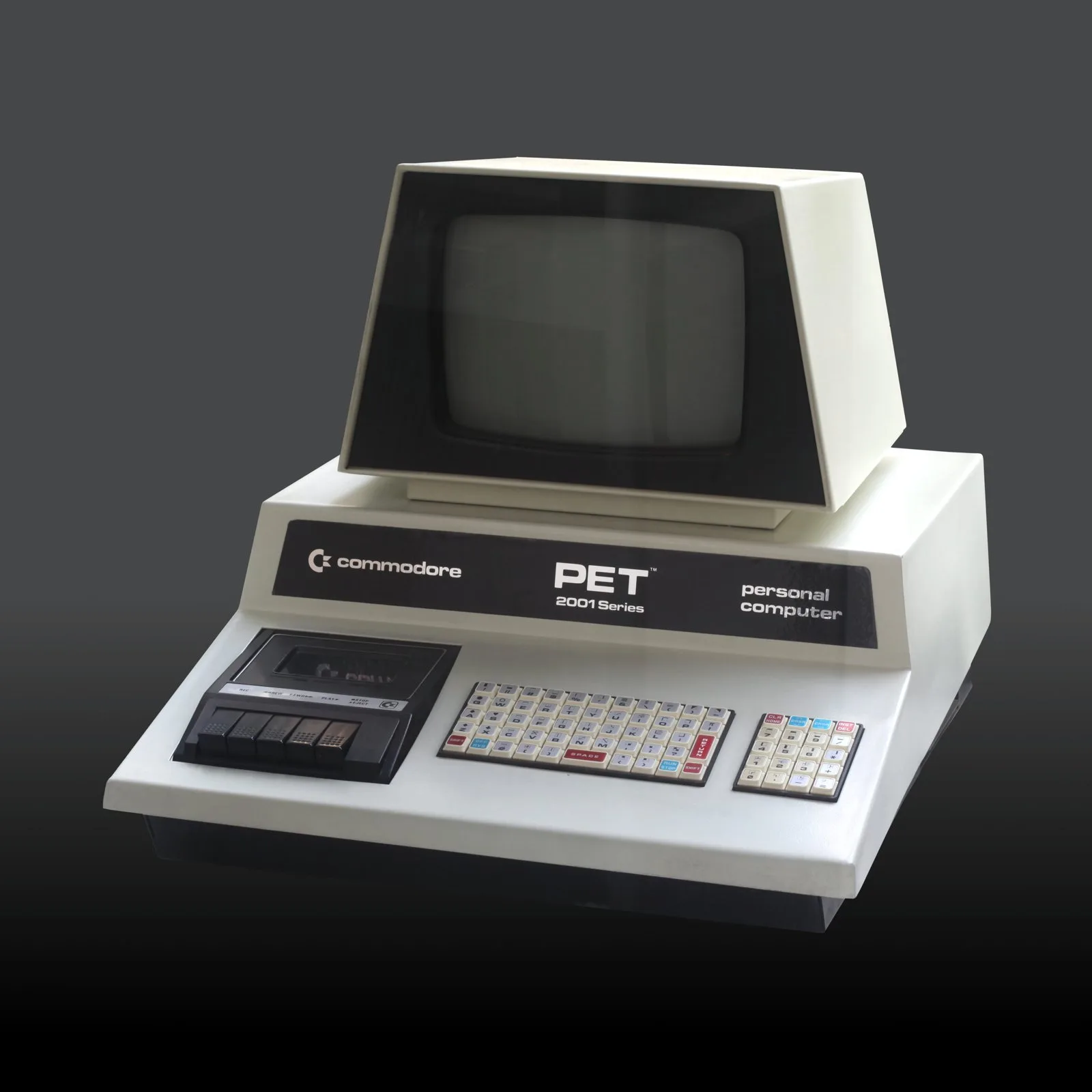 Inside the Commodore PET 2001: a 6502, a TTL video board and a lot of sockets