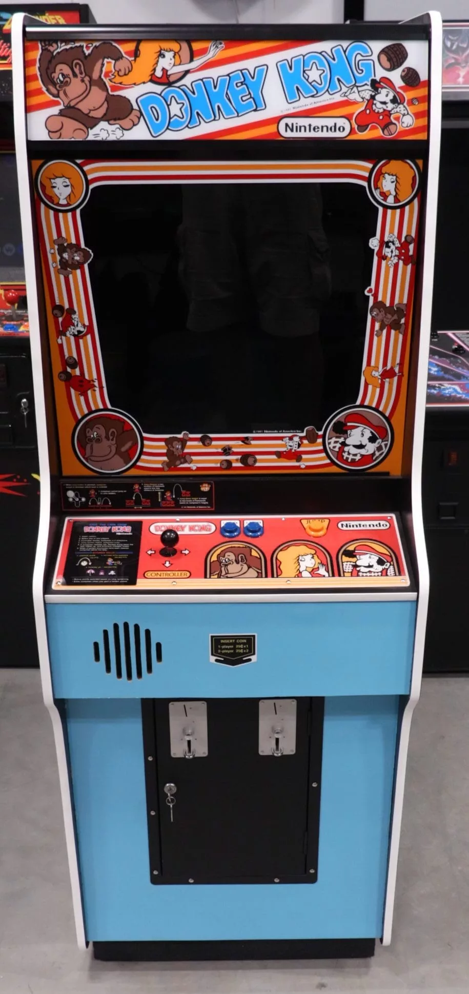 Donkey Kong arcade hardware detail